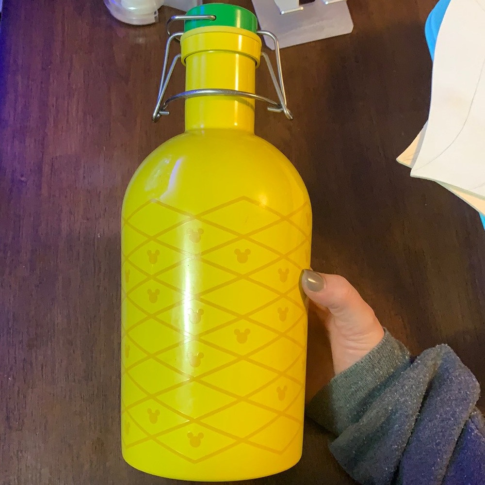 Disney pineapple stainless steel water bottle